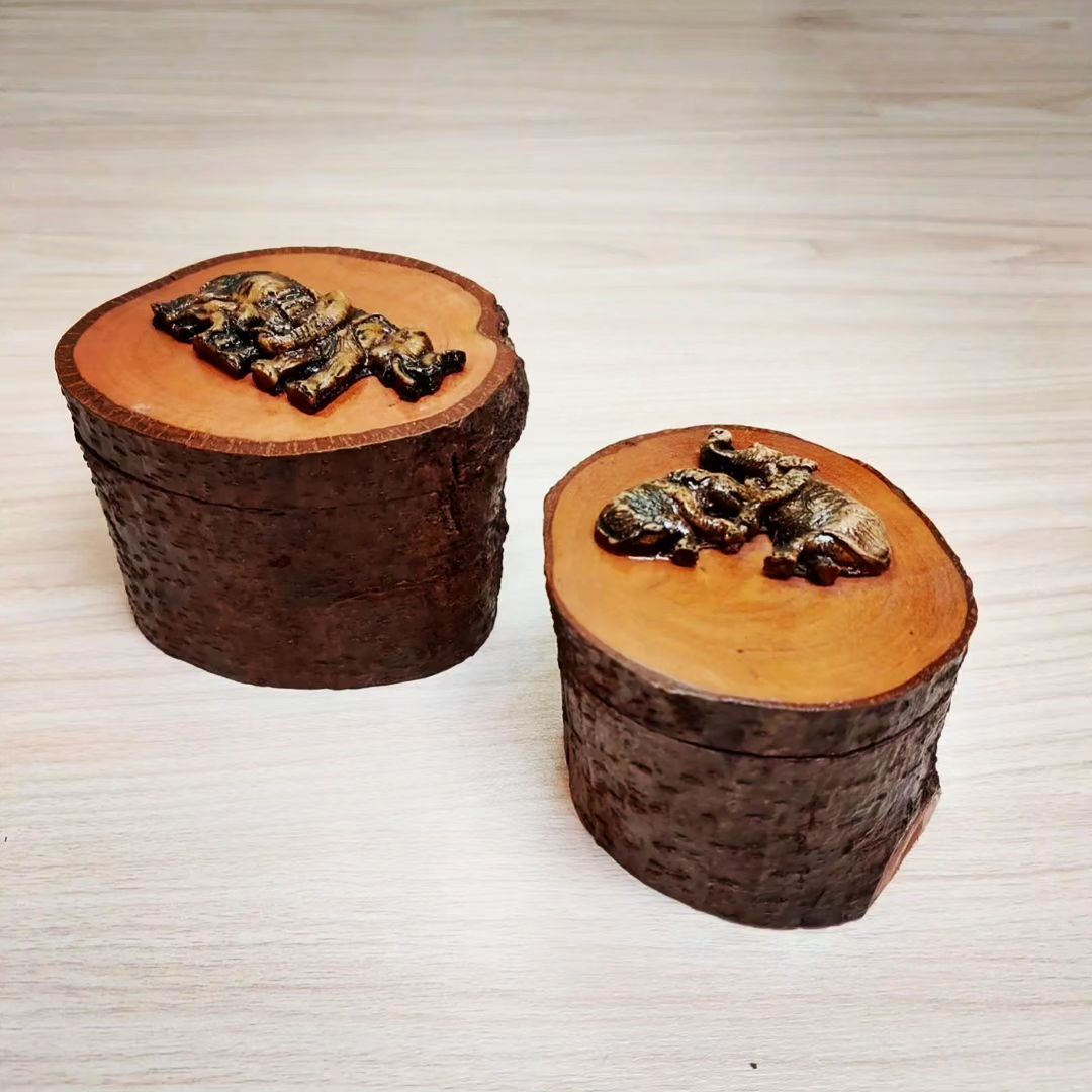 جاجواهراتی مدل کشویی ، سایز بزرگ،چوب طبیعی