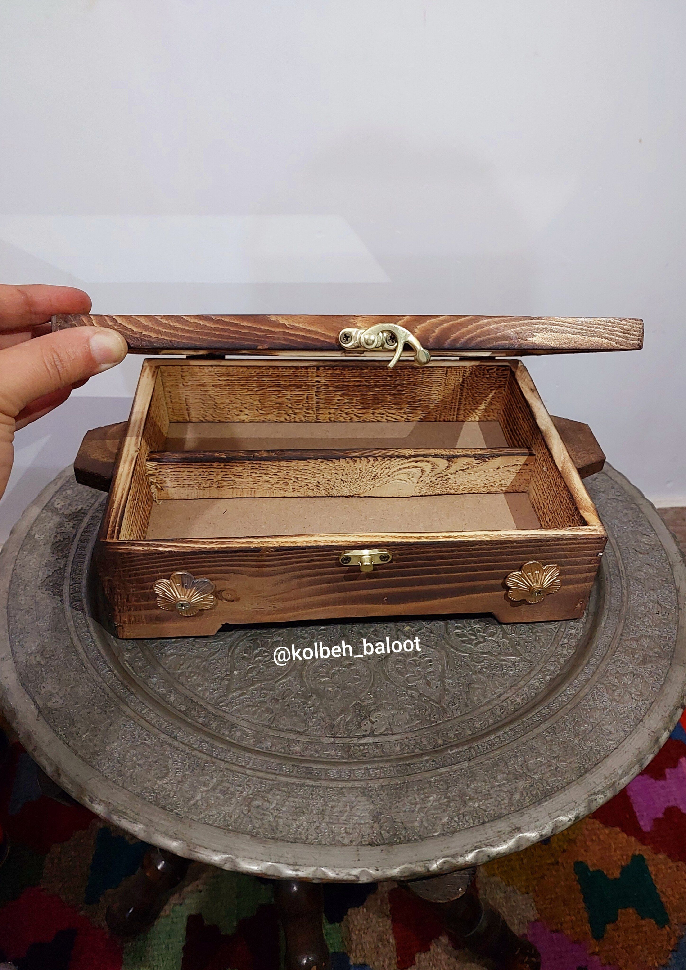 جاقاشق و چنگال چوبی،دوطرفه