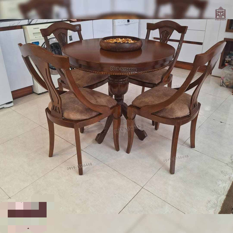 ست میز و صندلی ناهارخوری۴ نفره گیتاری
