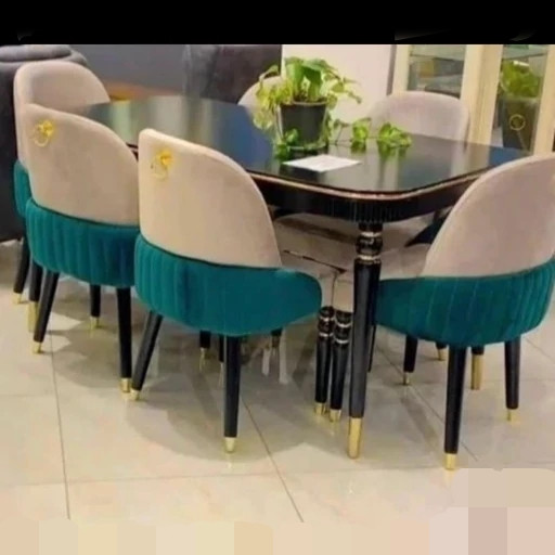 میز و صندلی ناهارخوری ۴ نفره ۶نفره ۸نفره مدل لاکپشتی